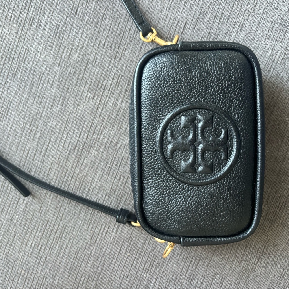 Tory Burch Black Leather Crossbody
